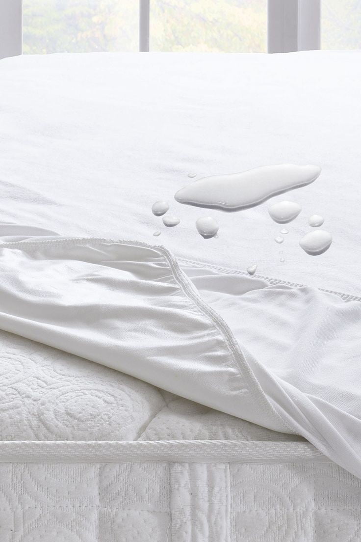 Husa protectie saltea, impermeabila ,din bumbac dimensiune- 180x200 cm