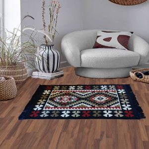 Covor traditional, cu doua fete, dimensiunea 60x90cm  HCA18 - imagine 2