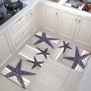 Set 2 Covoare bucatarie, antiderapante, din burete 50x60cm+50x120cm CBB05