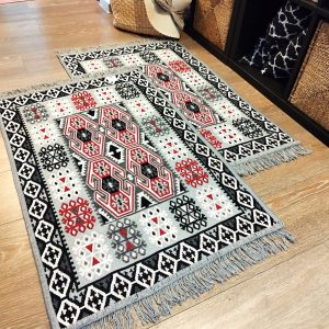1+1 Covoare traditionale, cu doua fete, dimensiunea 60x90cm HCA22 - imagine 2