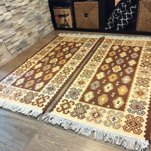 1+1 Covoare traditionale, cu doua fete, dimensiunea 60x120cm HCC01 - imagine 2