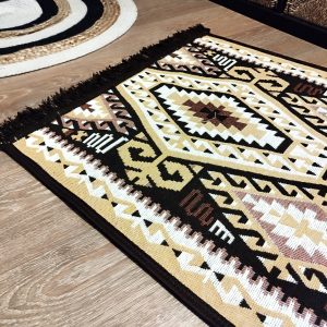 Covor traditional, cu doua fete, dimensiunea 60x90cm  HCA17 - imagine 2