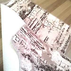Set doua covoare de baie, plusate 50x60cm+ 60x100cm cod CB010 - imagine 3