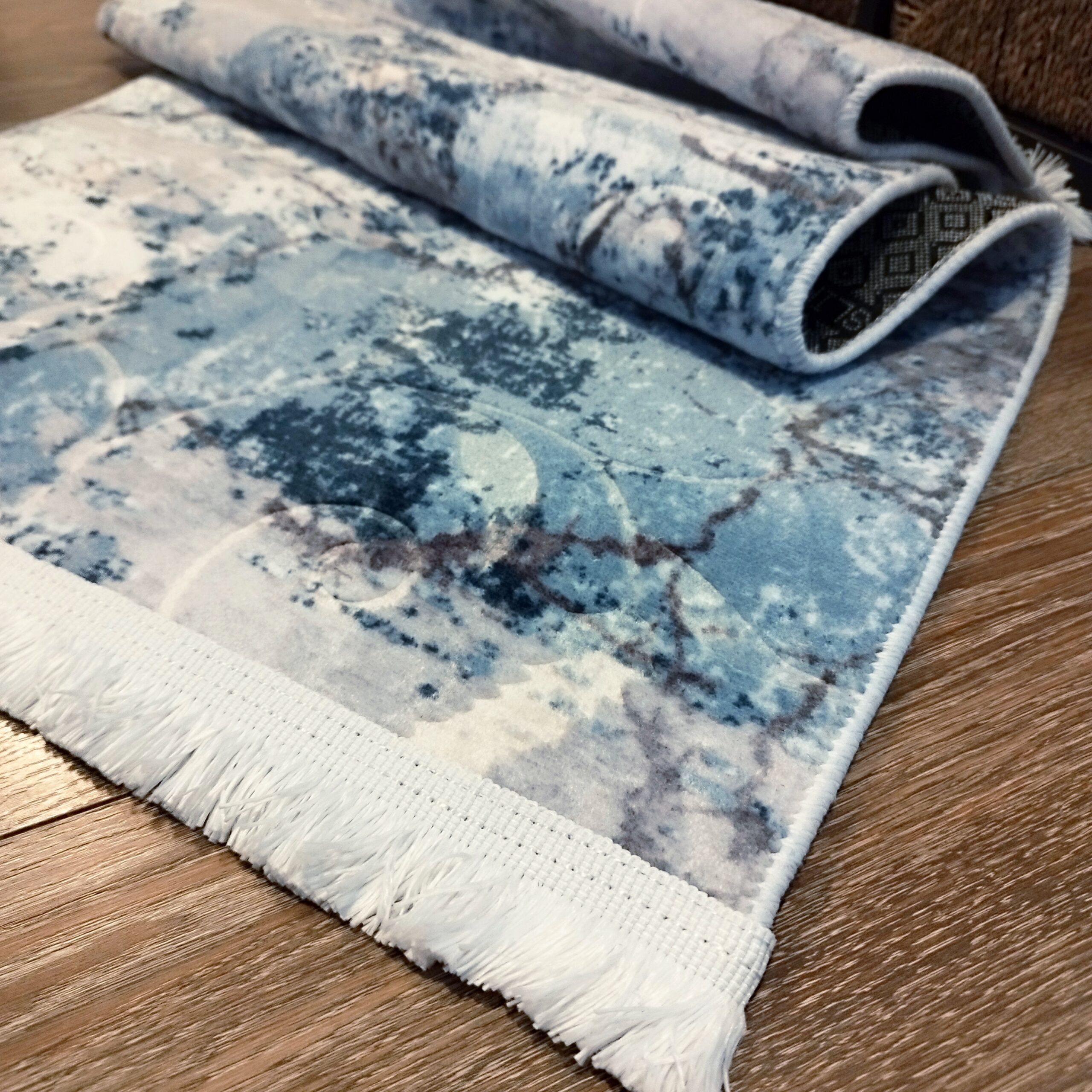 Covor Plusat, cu doua fete, Antiderapant, dimensiunea 60x120cm CP001 - imagine 3