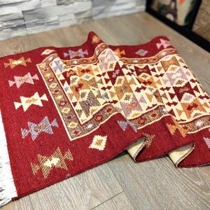 Covor traditional, cu doua fete, dimensiunea 60x120cm  HCC02 - imagine 4