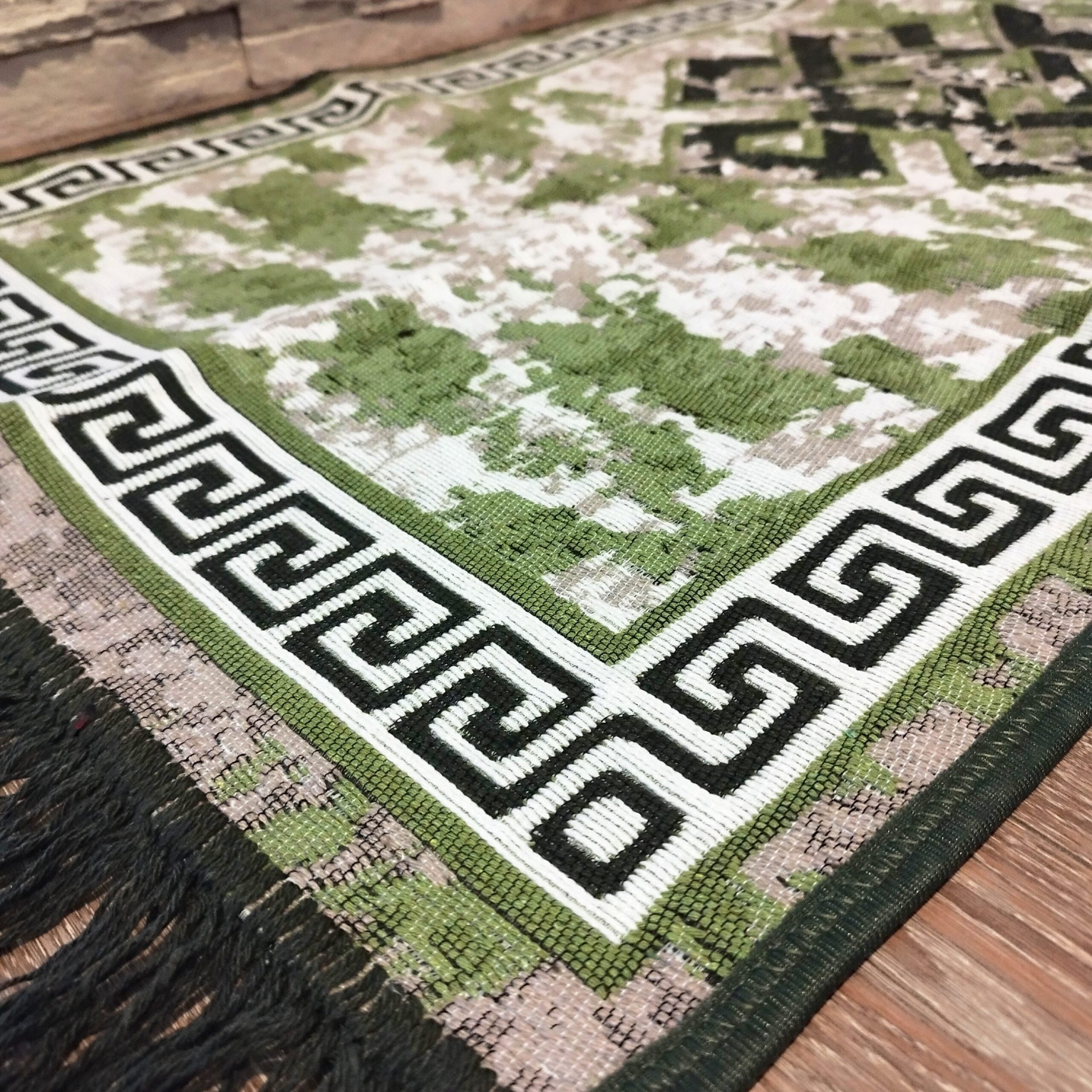 Covor tesut cu doua fete, dimensiunea 60x200cm HCA15 - imagine 3