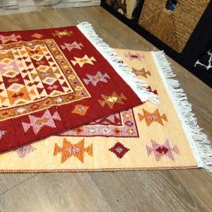 1+1 Covoare traditionale, cu doua fete, dimensiunea 60x120cm HCC02 - imagine 2