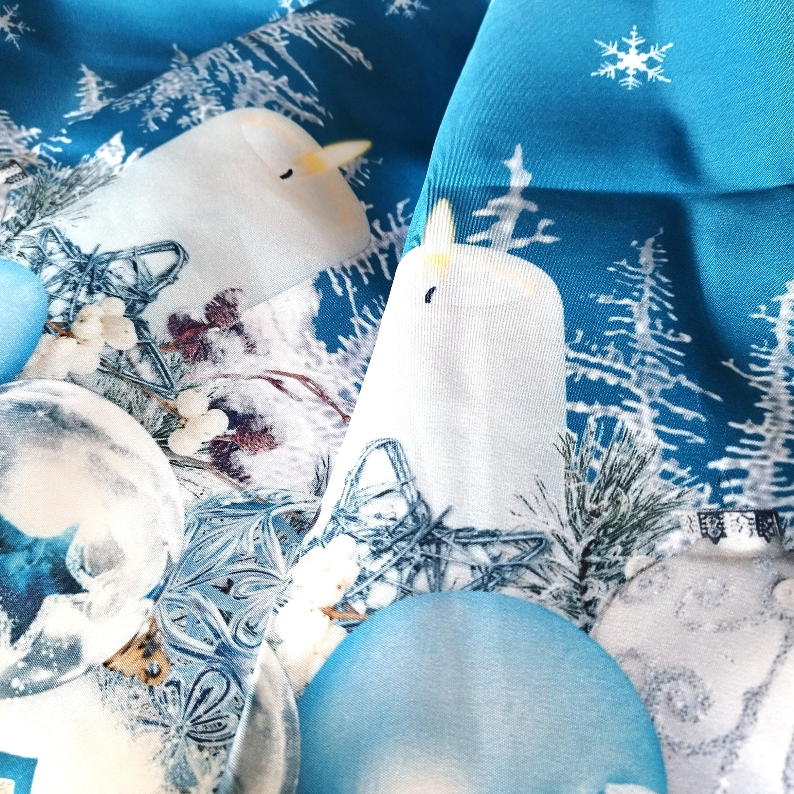 Fata de masa Craciun, impermeabila 150x220 cm Christmas22 - imagine 3