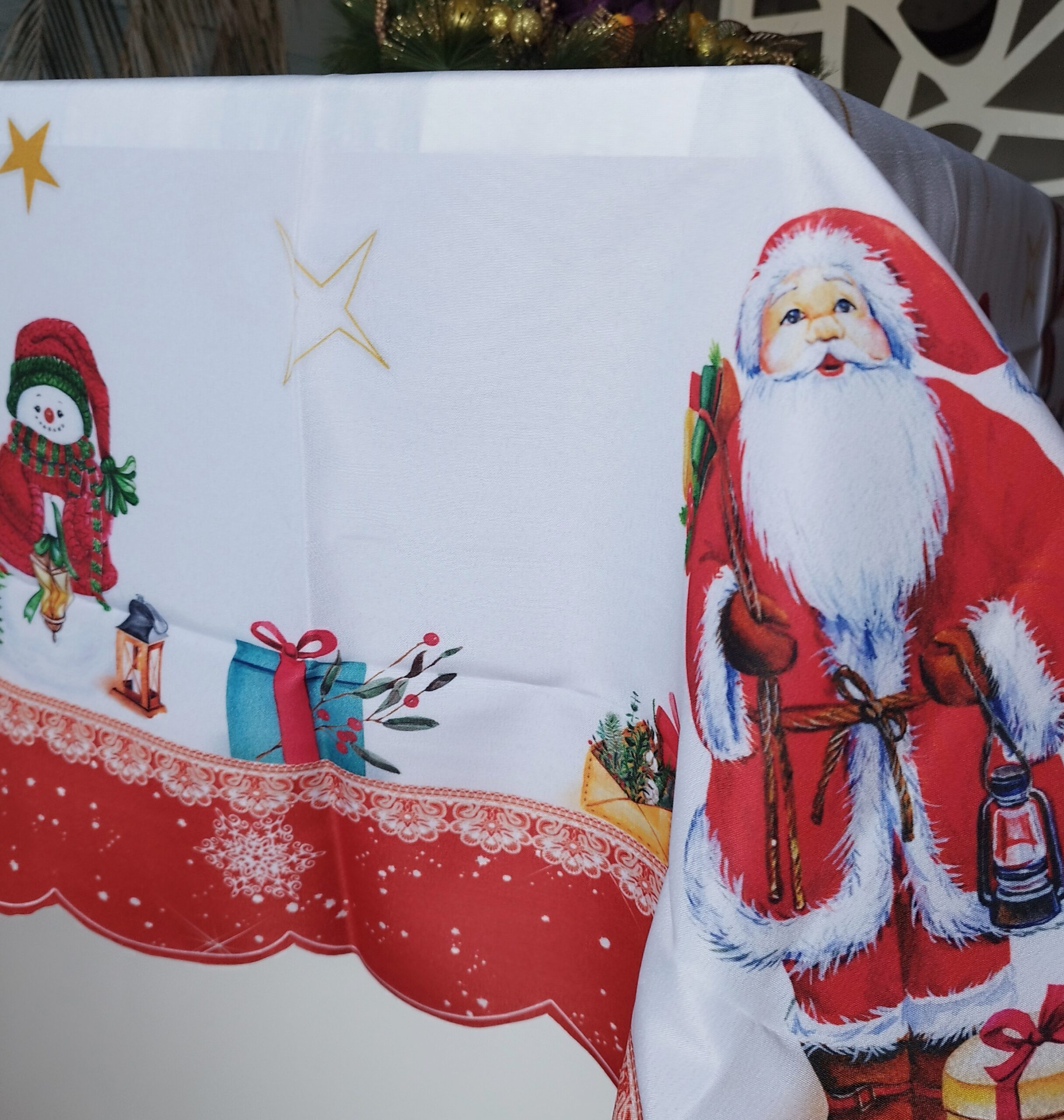 Fata de masa Craciun, impermeabila 150x220 cm Christmas23