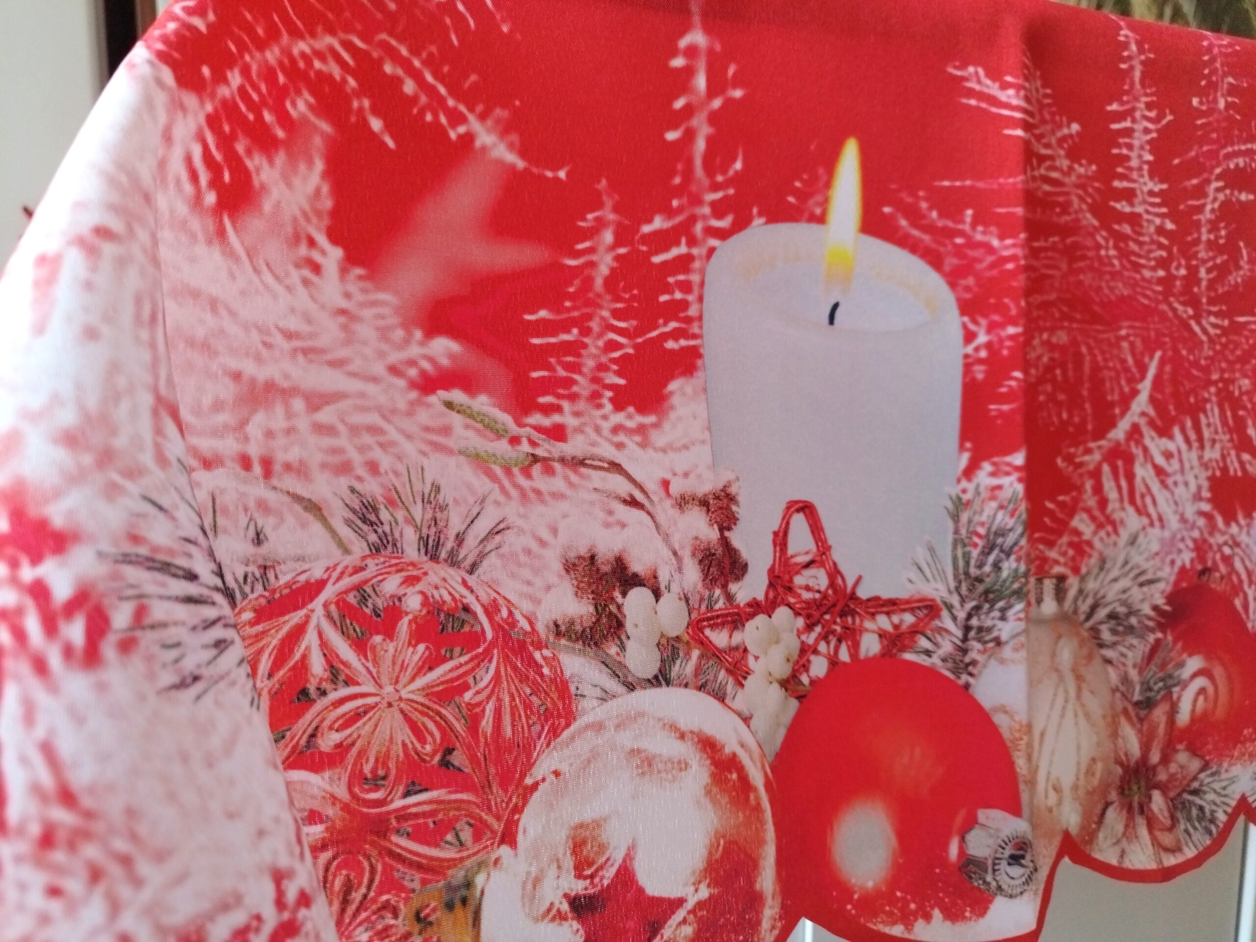 Fata de masa Craciun, impermeabila 150x220 cm Christmas21 - imagine 7