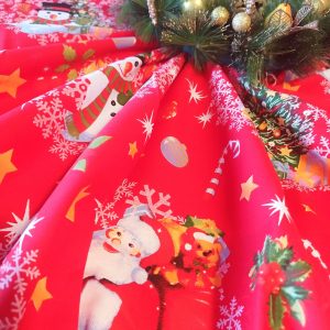Fata de masa Craciun, din bumbac, dimensiune 150×180 cm Christmas12