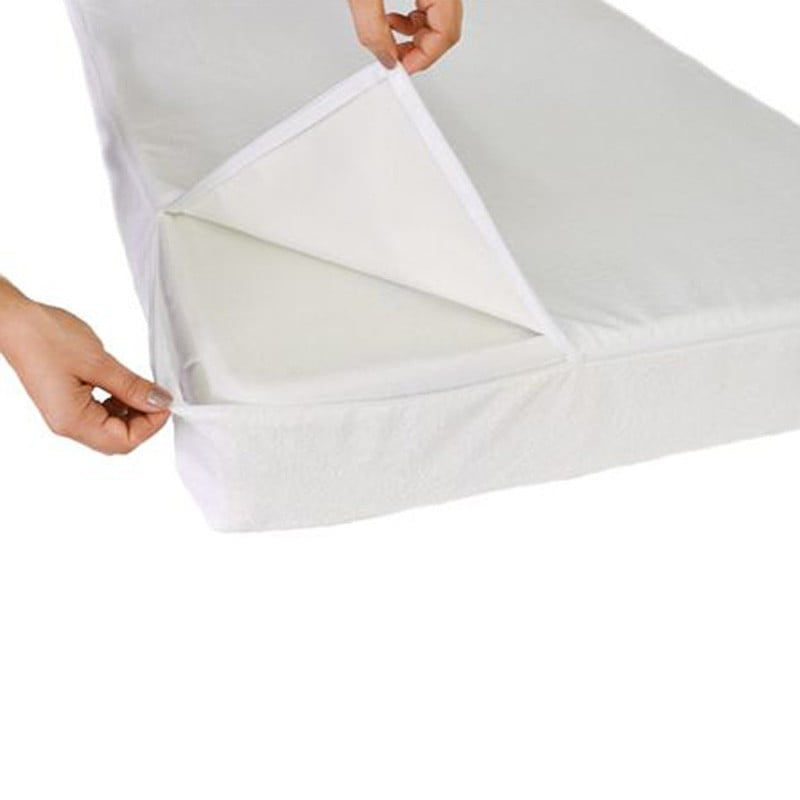 Husa impermeabila pentru saltea, cu Fermoar ,dimensiune- 160x200 cm - imagine 2