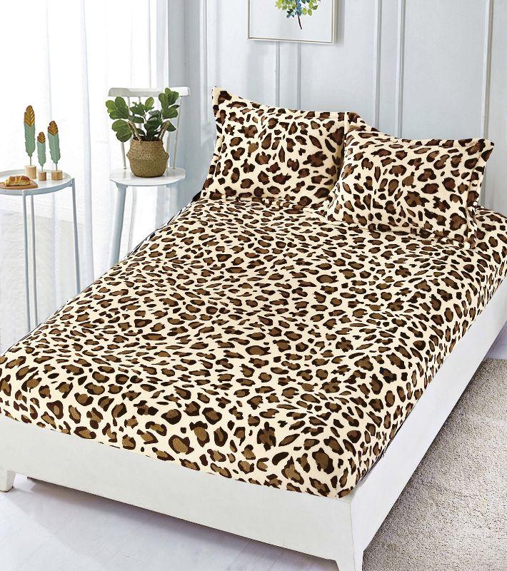 Husa pat cu elastic 180x200x20cm +doua fete de perna 50x70cm, cocolino HC011