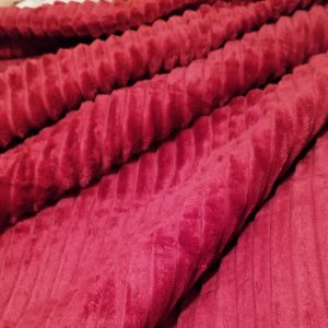 Patura pufoasa, COCOLINO LINES 200x240cm - Bordo - imagine 3