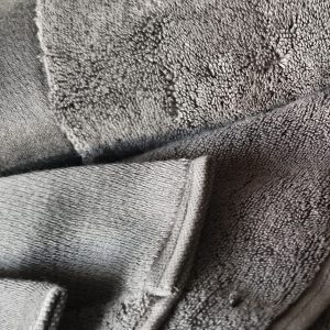 Prosop de baie Gri bumbac, pufos, 800g/mp, dimensiune XXL 100X150cm - imagine 5