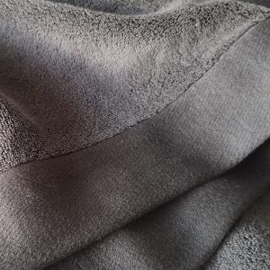 Prosop de baie Gri bumbac, pufos, 800g/mp, dimensiune XXL 100X150cm - imagine 3