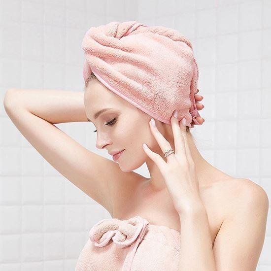 Prosop ROSE pentru par, bumbac 100%