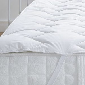 Protectie matlasata pentru saltea, prindere cu banda elastica- dimensiune 140x200 cm - imagine 3