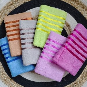 Set 6 prosoape baie, bumbac 100%, dimensiune 50x90cm Lines